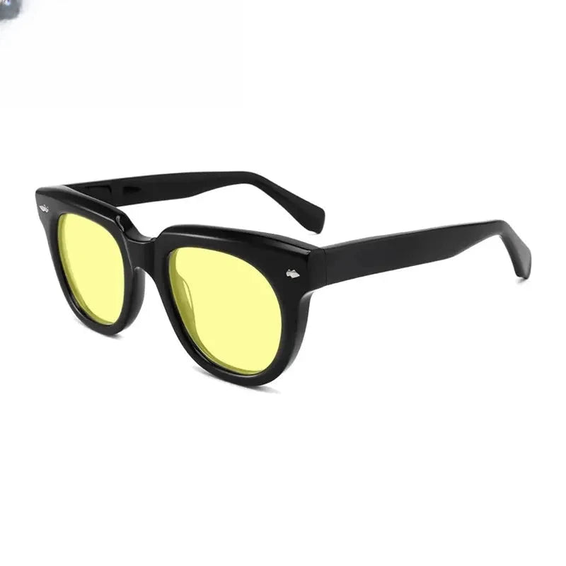 Unisex Square Full Rim Acetate Prescription Glasses Mo17 — view 23 | Rx Spectacle