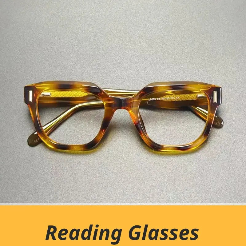 Unisex Polygon Full Rim Titanium Reading Glasses Gxyj9009 — view 1 | Rx Spectacle