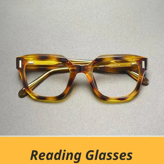 Unisex Polygon Full Rim Titanium Reading Glasses Gxyj9009 — view 1 | Rx Spectacle