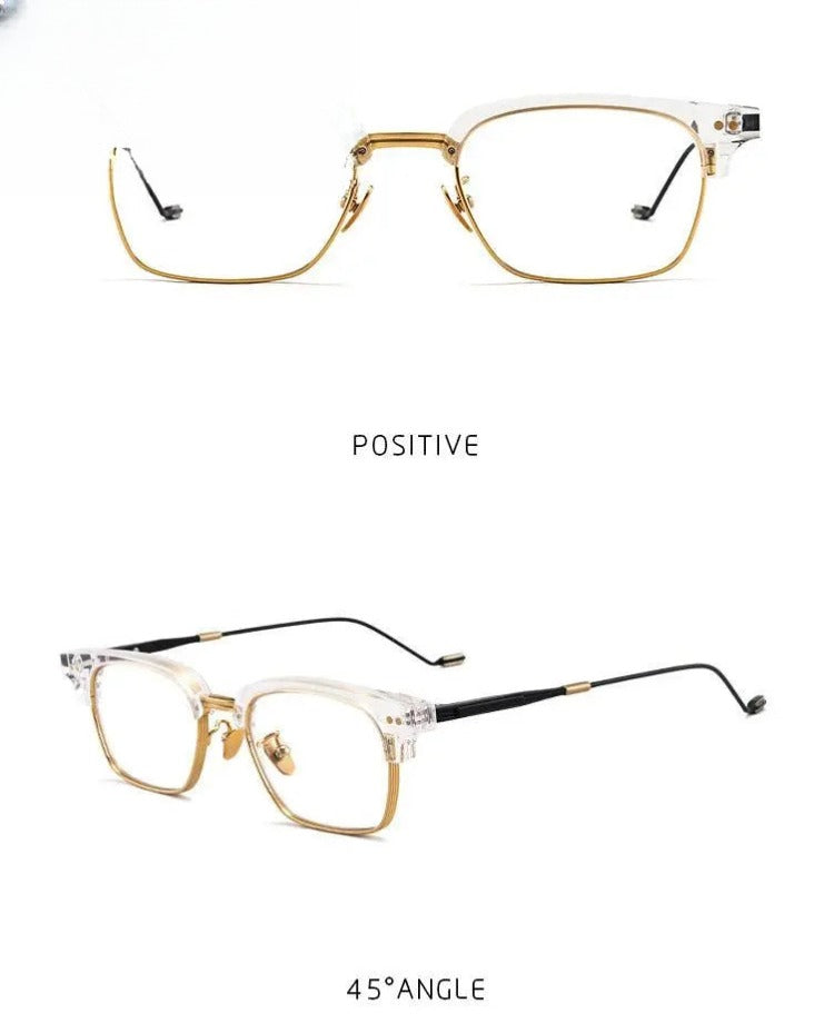 Unisex Square Full Rim Acetate Prescription Glasses Gxyj184 — view 17 | Rx Spectacle