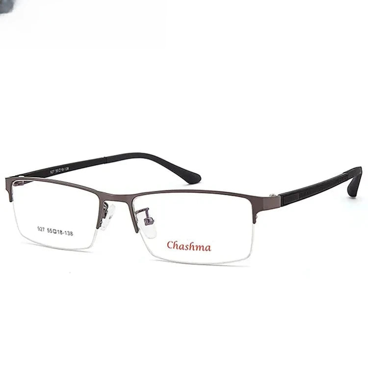 Women's Square Semi-Rimless TR90 Prescription Glasses 25927 — view 5 | Rx Spectacle