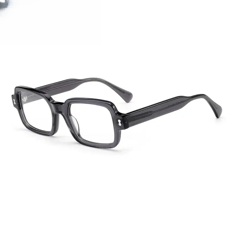 Unisex Square Full Rim Acetate Prescription Glasses Gxyj-1179 — view 8 | Rx Spectacle