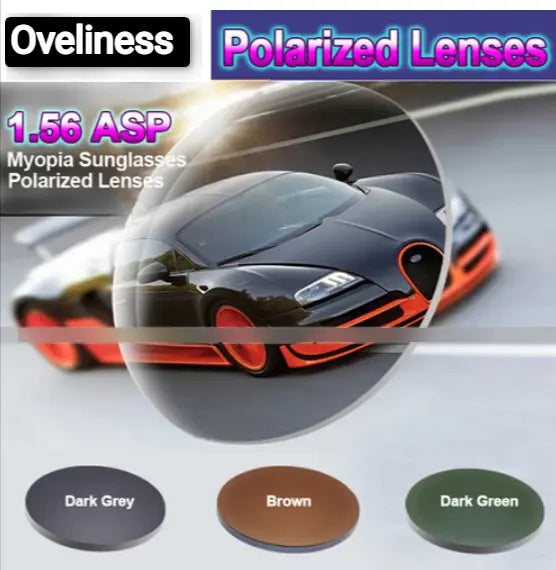 1.56 Index Myopic Polarized Tinted Driving Lenses — view 1 | Rx Spectacle