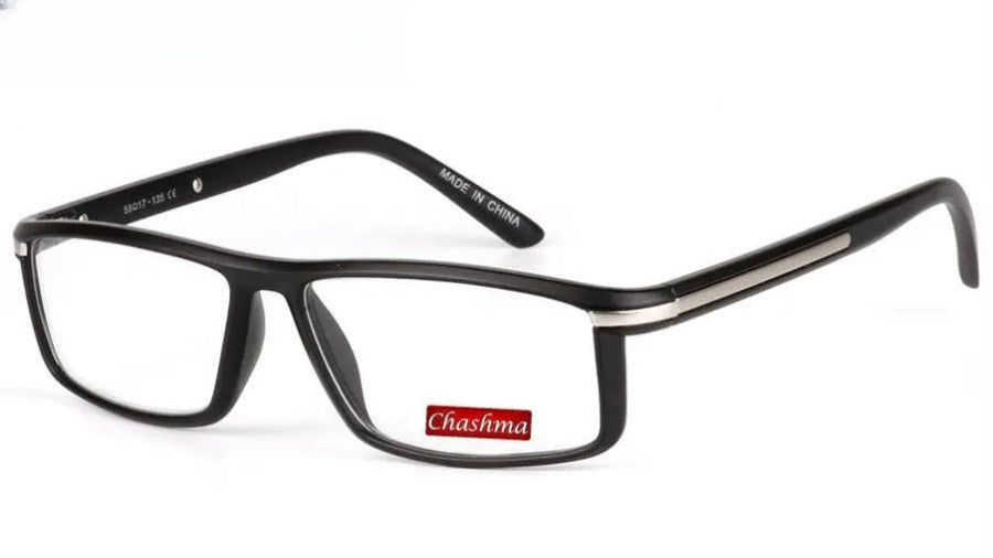 Unisex Square Full Rim Titanium Reading Glasses 1356 — view 16 | Rx Spectacle
