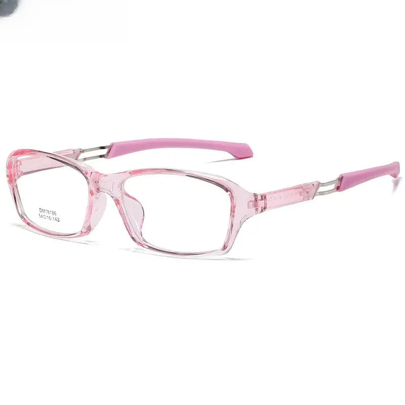 Women's Square Full Rim TR90 Reading Glasses 18186 — view 7 | Rx Spectacle