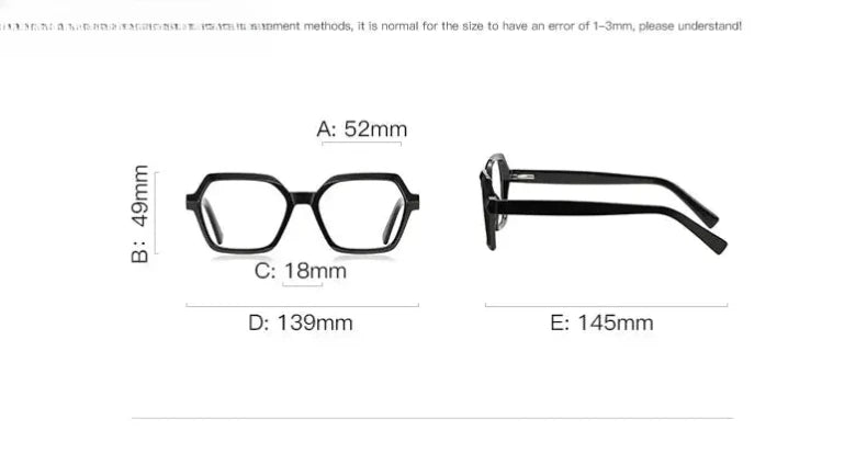 Unisex Square Full Rim TR90 Reading Glasses 2162 — view 14 | Rx Spectacle