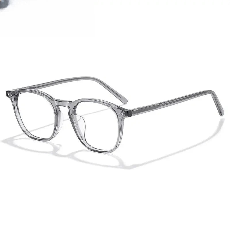 Unisex Round Full Rim Acetate Prescription Glasses 409603 — view 5 | Rx Spectacle
