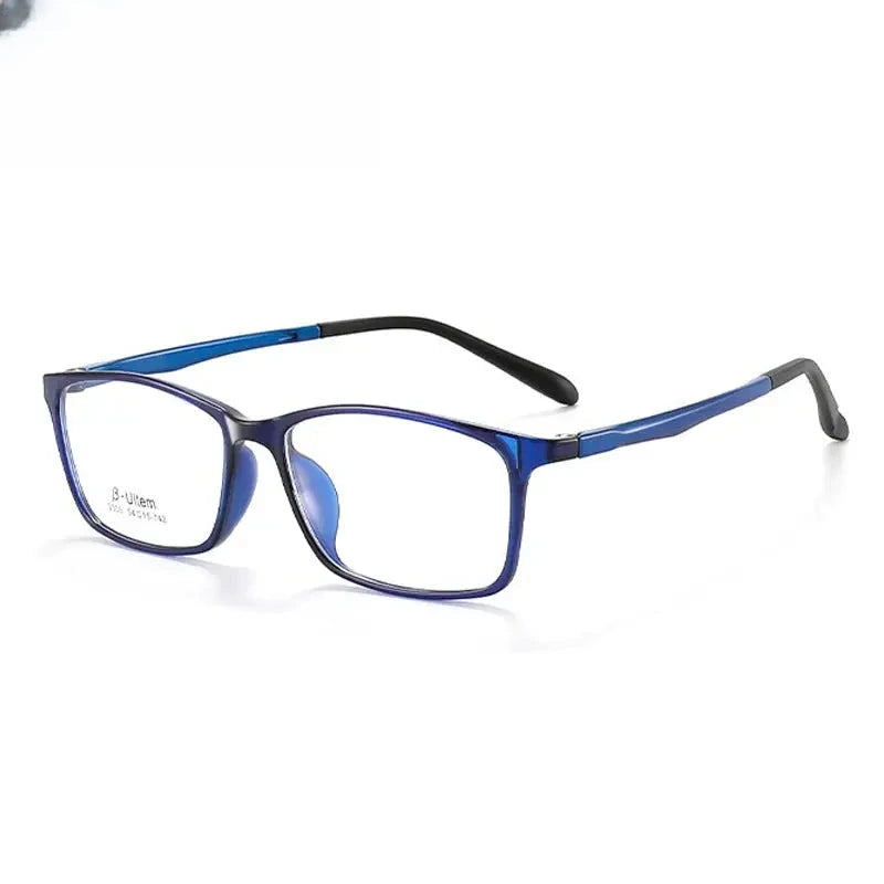 Women's Square Full Rim Titanium Prescription Glasses 673305 — view 6 | Rx Spectacle