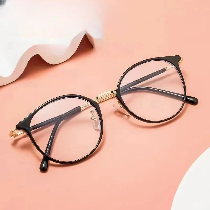 Unisex Round Full Rim TR90 Prescription Glasses 22642 — view 1 | Rx Spectacle