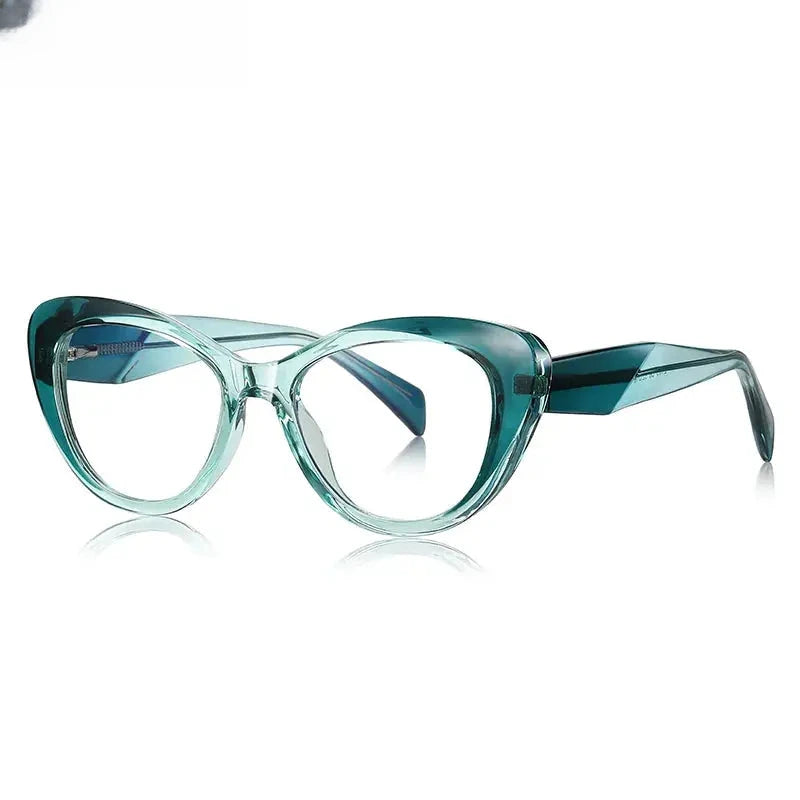 Women's Cat Eye Full Rim TR90 Reading Glasses 2165 — view 1 | Rx Spectacle