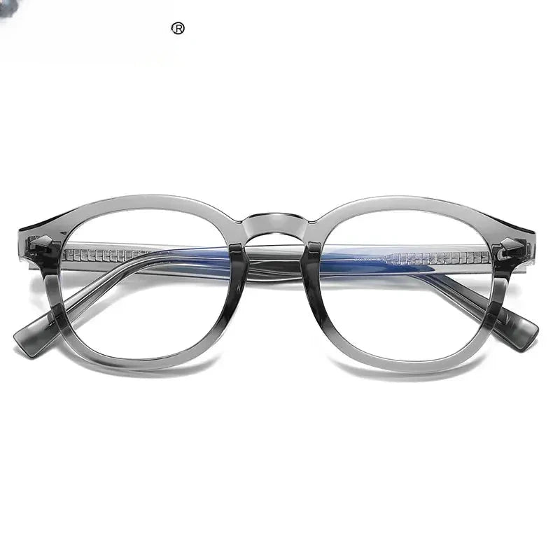 Unisex Square Full Rim Titanium Prescription Glasses 2096 — view 6 | Rx Spectacle