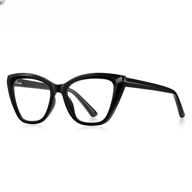 Women's Butterfly Full Rim Titanium Prescription Glasses 612148 — view 5 | Rx Spectacle