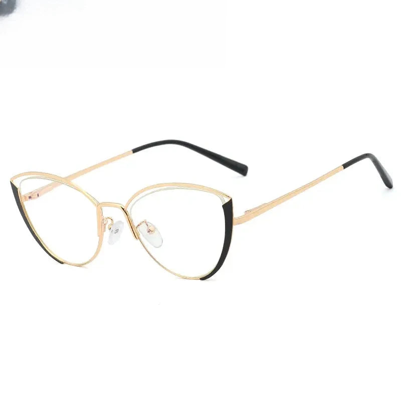 Women's Cat Eye Full Rim TR90 Prescription Glasses 95721 — view 1 | Rx Spectacle