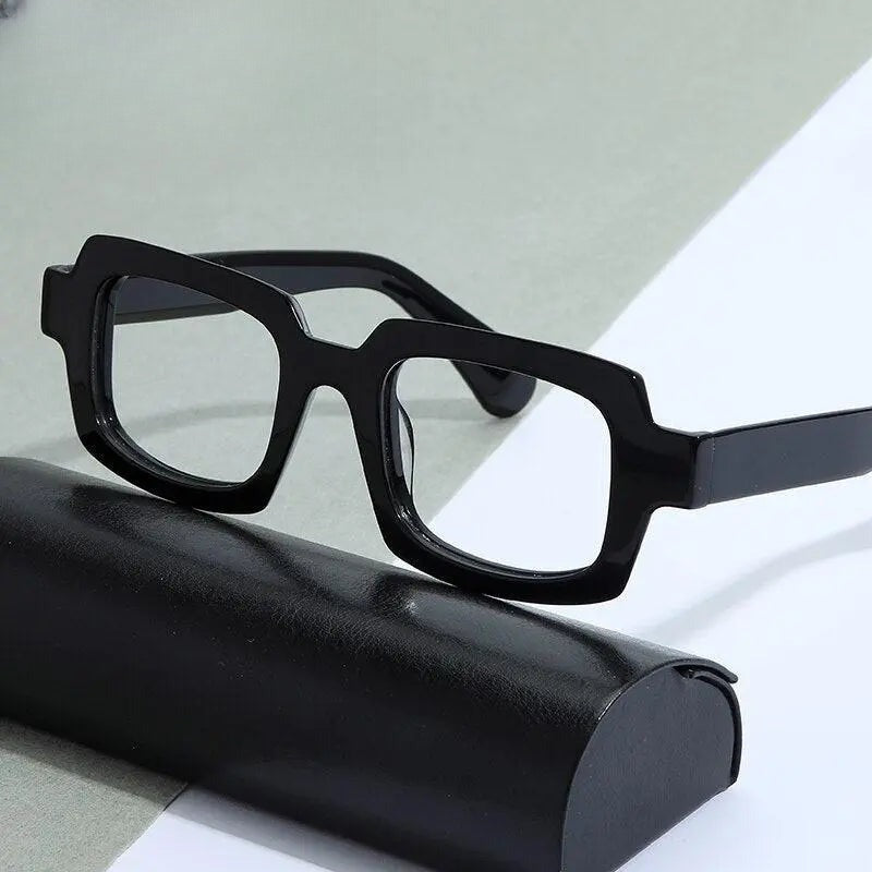 Unisex Square Full Rim Acetate Prescription Glasses Gxyj822 — view 6 | Rx Spectacle