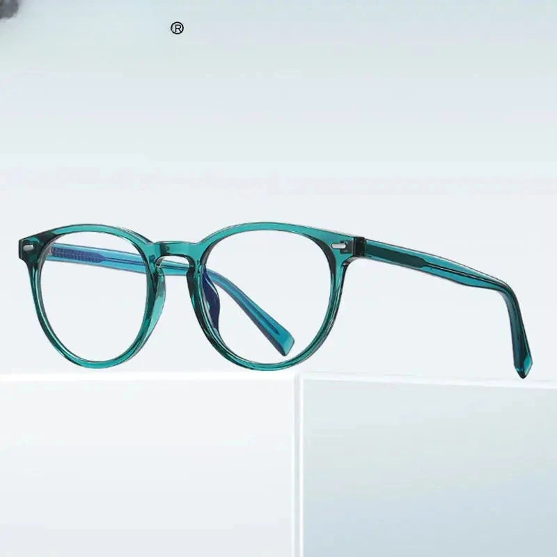 Unisex Round Full Rim TR90 Reading Glasses 2117 — view 4 | Rx Spectacle