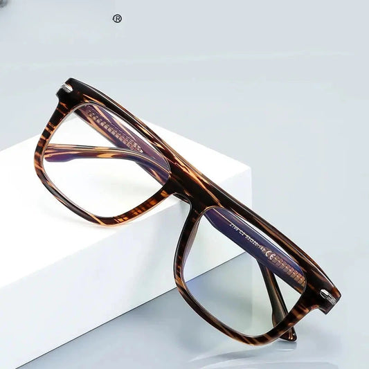 Unisex Square Full Rim TR90 Reading Glasses 72199 — view 1 | Rx Spectacle