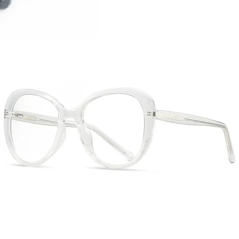 Women's Cat Eye Full Rim Acetate Prescription Glasses 420131 — view 3 | Rx Spectacle