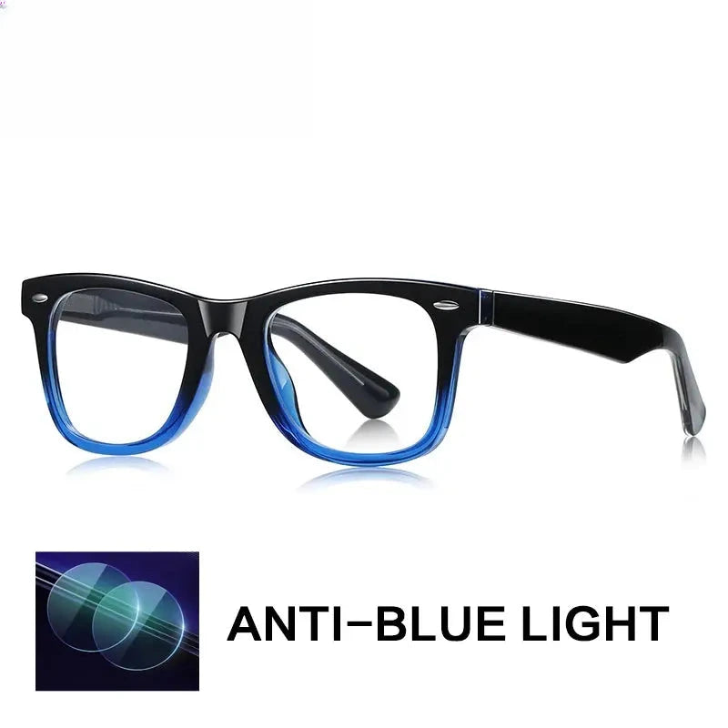Unisex Square Full Rim Titanium Reading Glasses Gxyj9028 — view 5 | Rx Spectacle