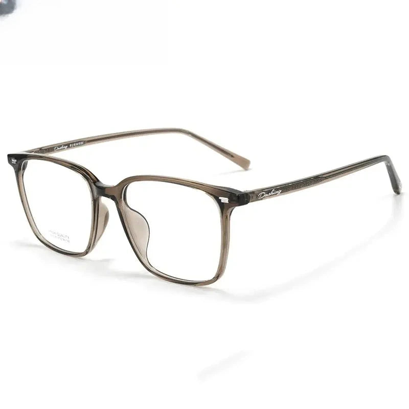 Unisex Square Full Rim Titanium Prescription Glasses 401038 — view 5 | Rx Spectacle