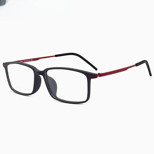 Unisex Square Full Rim TR90 Prescription Glasses 2601 — view 1 | Rx Spectacle