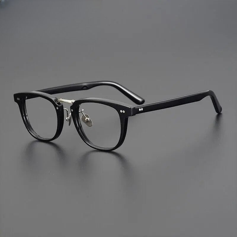 Unisex Square Full Rim Acetate Prescription Glasses Gxyj938 — view 5 | Rx Spectacle