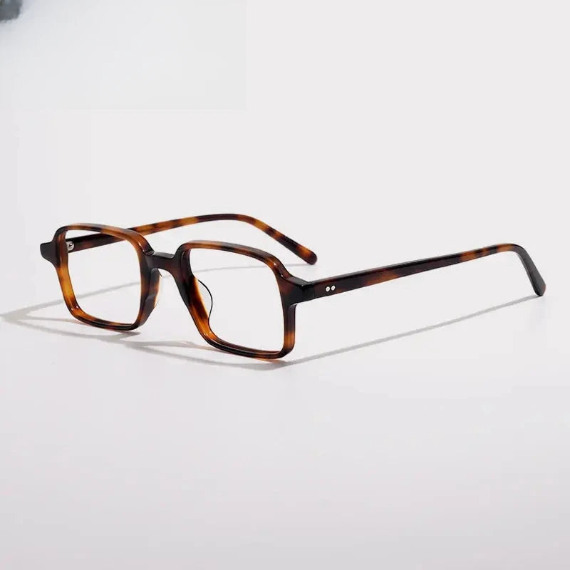 Unisex Square Full Rim Acetate Prescription Glasses Gxyj1514 — view 9 | Rx Spectacle