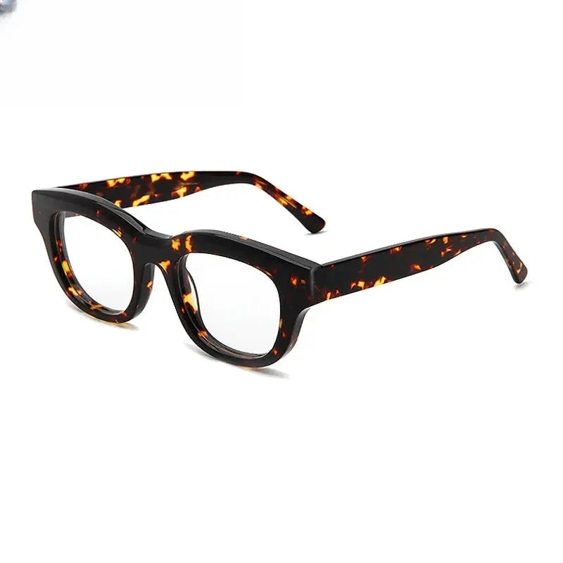Unisex Oval Full Rim Acetate Prescription Glasses Gxyj1534 — view 10 | Rx Spectacle