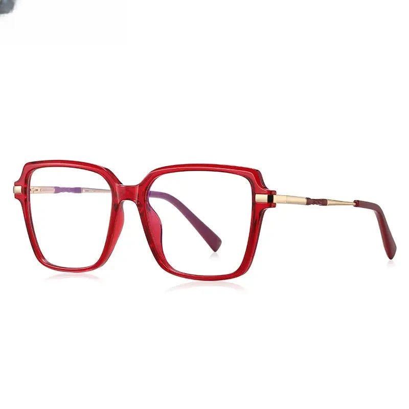 Women's Square Full Rim TR90 Reading Glasses 2212 — view 9 | Rx Spectacle