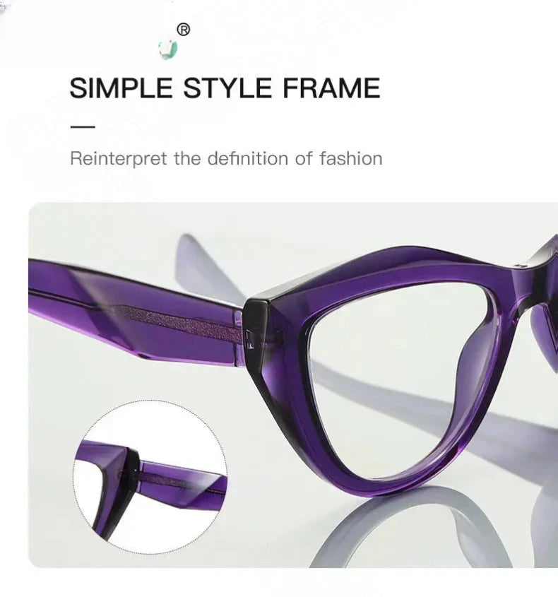 Unisex Butterfly Full Rim Titanium Reading Glasses 2166 — view 6 | Rx Spectacle