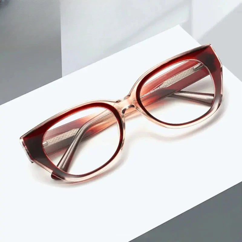 Women's Cat Eye Full Rim TR90 Prescription Glasses 361020 — view 1 | Rx Spectacle