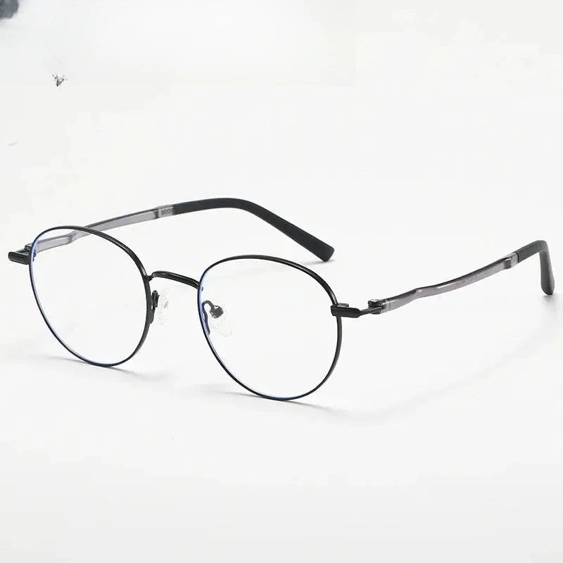 Women's Round Full Rim TR90 Prescription Glasses 10087 — view 3 | Rx Spectacle