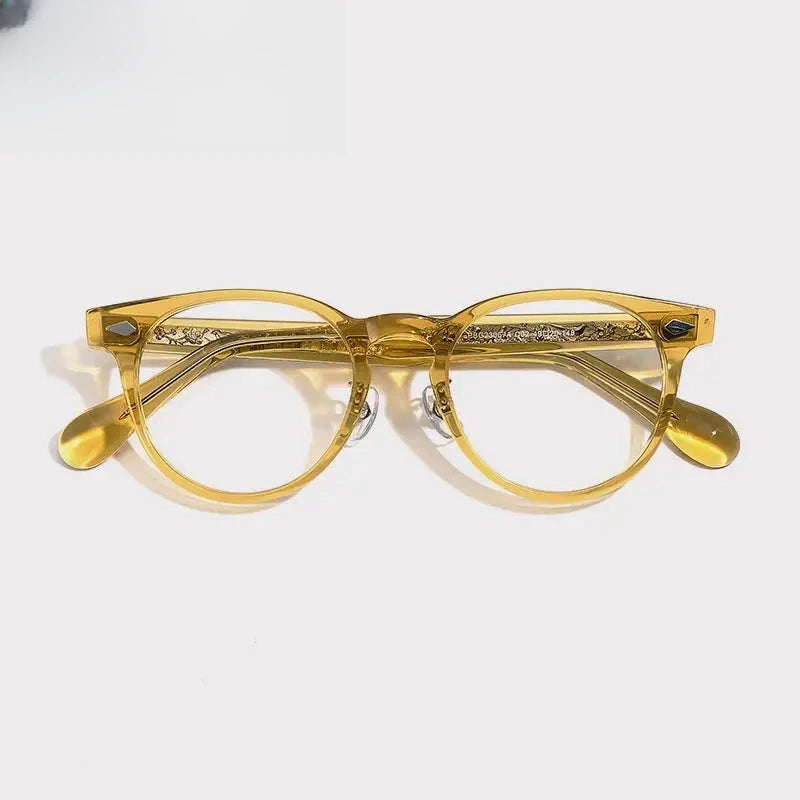 Unisex Square Full Rim Acetate Prescription Glasses G1519 — view 4 | Rx Spectacle