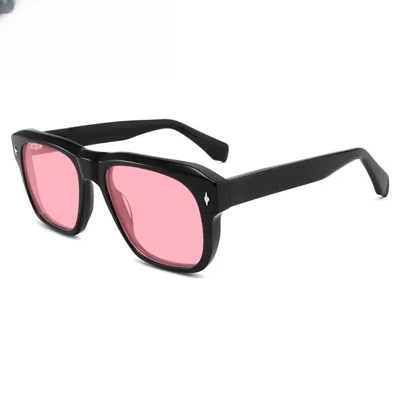 Unisex Square Full Rim Acetate Prescription Glasses Mo16 — view 15 | Rx Spectacle