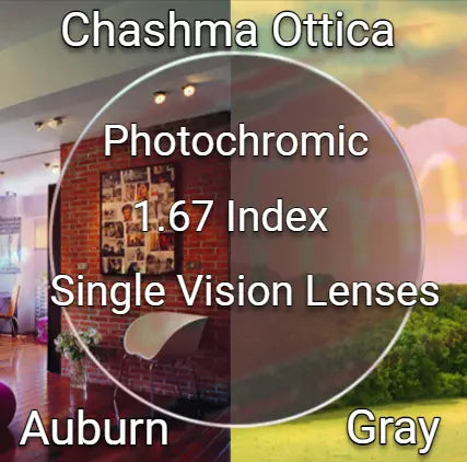 1.67 Index Single Vision Photochromic Lenses — view 1 | Rx Spectacle