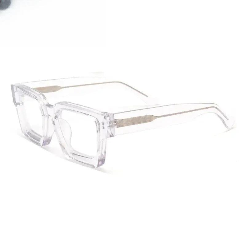 Unisex Square Full Rim Acetate Prescription Glasses Gxyj1472 — view 7 | Rx Spectacle