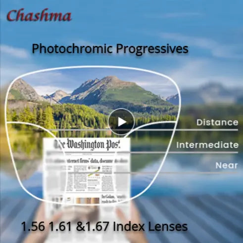 Digital Progressive Photochromic Lenses — view 1 | Rx Spectacle