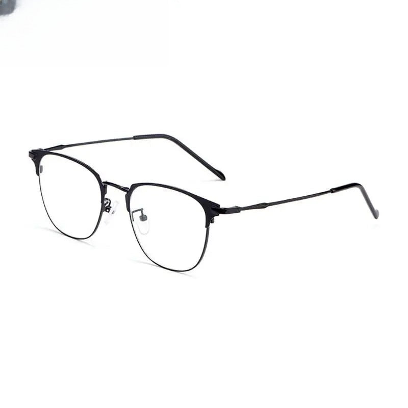 Unisex Square Full Rim Alloy Prescription Glasses 3389 — view 2 | Rx Spectacle
