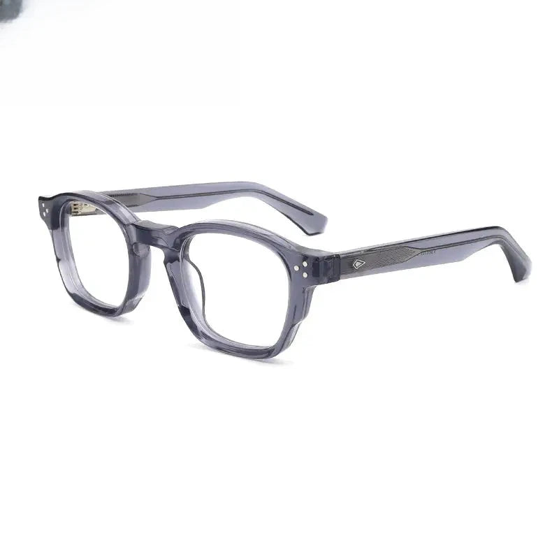 Unisex Browline Full Rim Acetate Prescription Glasses G66302 — view 5 | Rx Spectacle