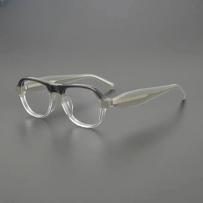 Unisex Square Full Rim Acetate Prescription Glasses Gxyj1483 — view 6 | Rx Spectacle
