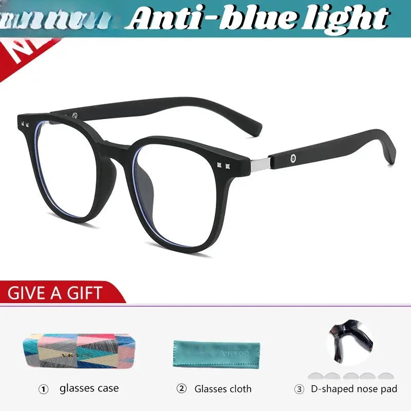 Unisex Square Full Rim TR90 Reading Glasses 622503 — view 6 | Rx Spectacle