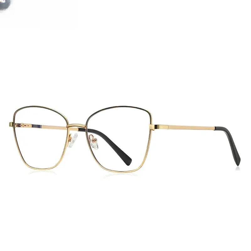 Unisex Square Full Rim Titanium Reading Glasses 3087 — view 7 | Rx Spectacle