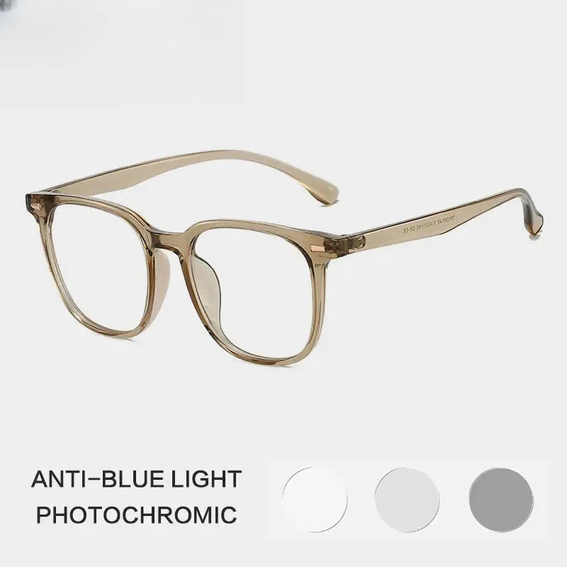 Unisex Square Full Rim Titanium Reading Glasses G61351 — view 7 | Rx Spectacle