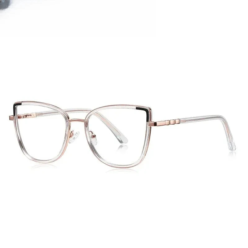 Women's Cat Eye Full Rim TR90 Prescription Glasses 613131 — view 5 | Rx Spectacle