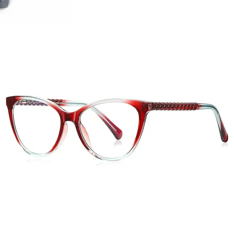 Unisex Cat Eye Full Rim TR90 Reading Glasses 2136 — view 10 | Rx Spectacle