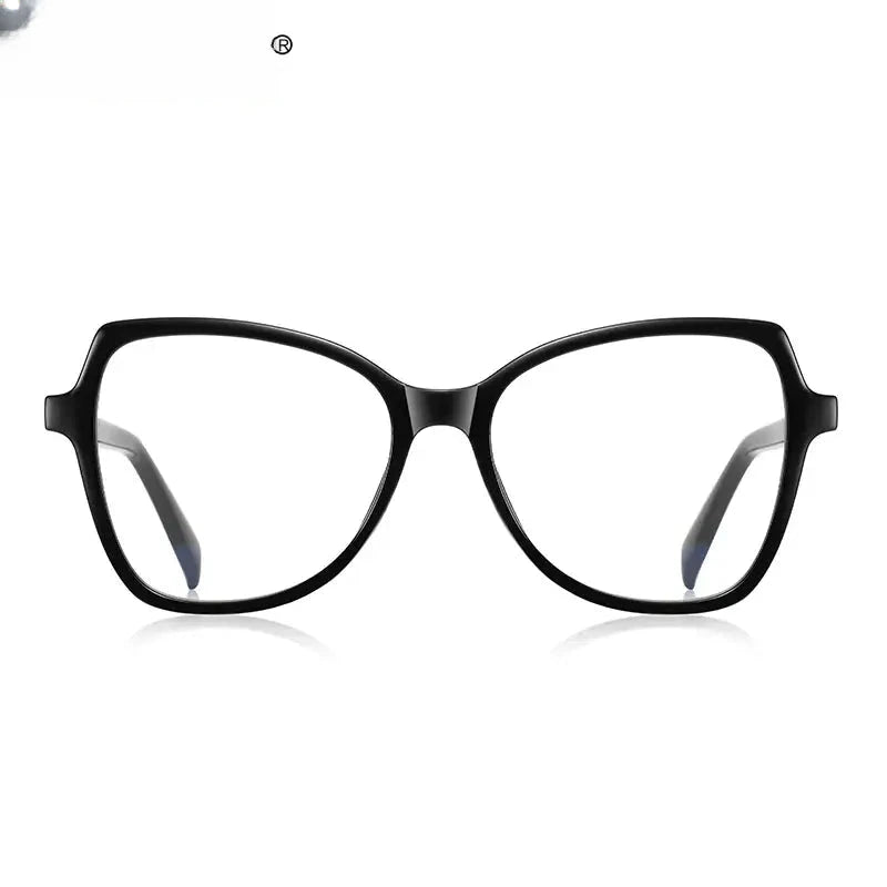 Women's Butterfly Full Rim Titanium Reading Glasses 2137 — view 4 | Rx Spectacle