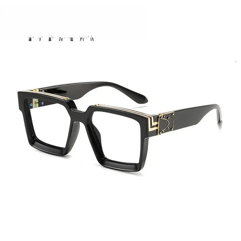 Unisex Browline Full Rim Prescription Glasses 862290 — view 1 | Rx Spectacle