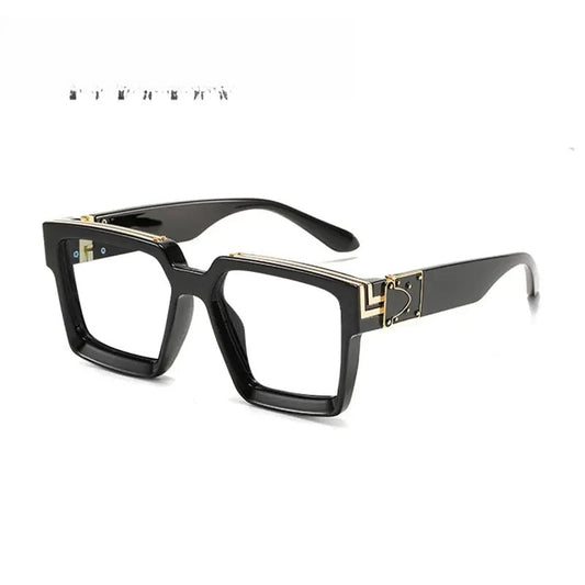 Unisex Browline Full Rim Prescription Glasses 862290 — view 1 | Rx Spectacle
