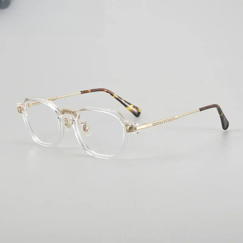 Unisex Full Rim Titanium Prescription Glasses 361009 — view 4 | Rx Spectacle