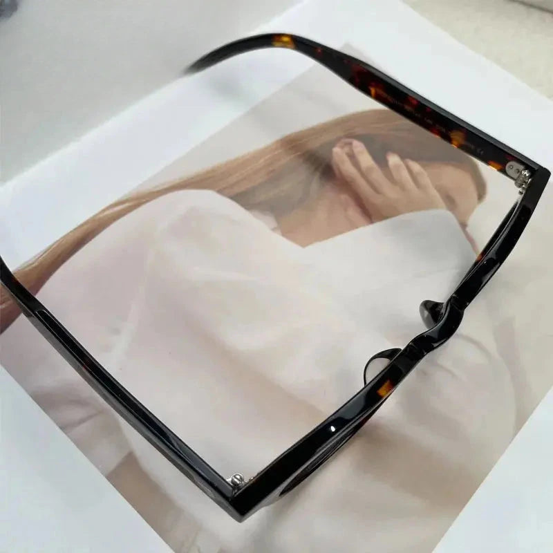 Women's Oval Full Rim Acetate Prescription Glasses Y4638 — view 3 | Rx Spectacle
