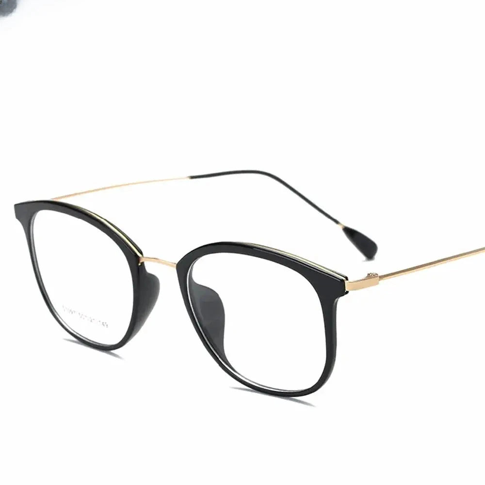 Unisex Square Full Rim Titanium Prescription Glasses 51097 — view 1 | Rx Spectacle